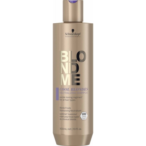 Schwarzkopf BlondMe Cool Blondes Neutralizing Shampoo 300ml