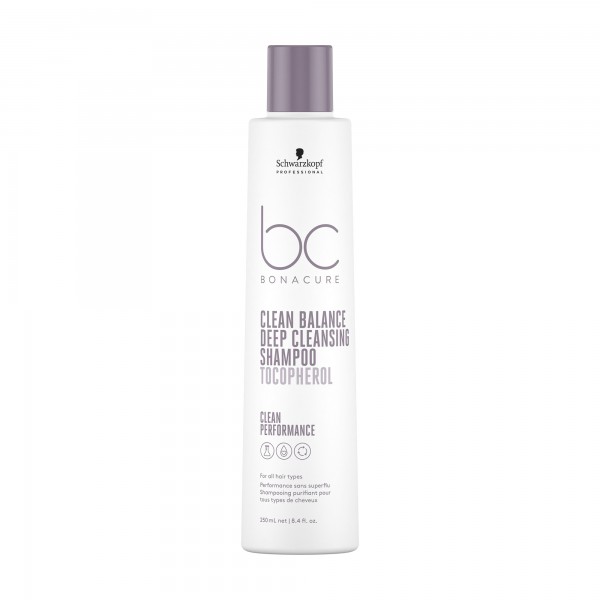 Schwarzkopf Bonacure Clean Balance Deep Cleansing Shampoo 250ml