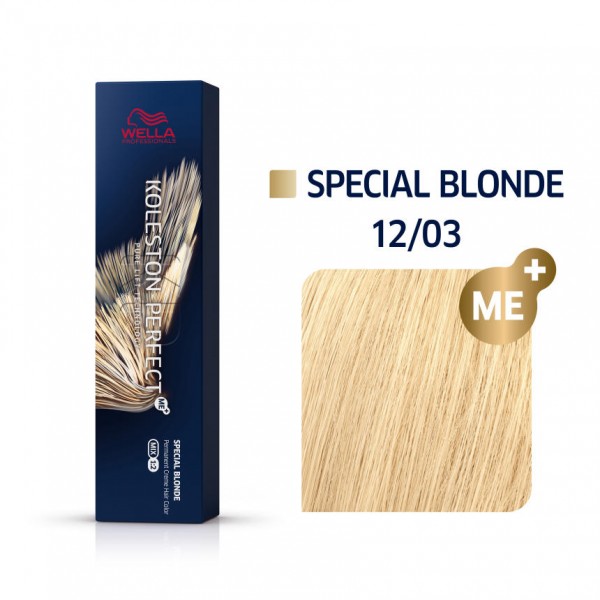 Wella Koleston Perfect Me Special Blonde 12/03 Ξανθό Χρυσό 60ml