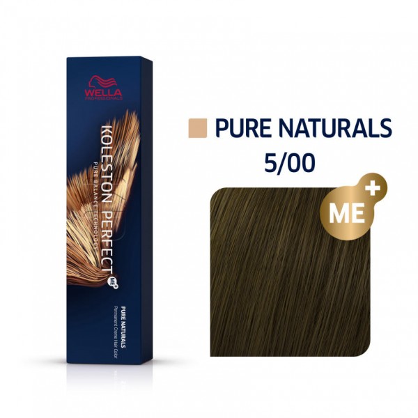 Wella Koleston Perfect Me Pure Naturals 5/00 Καστανό Ανοιχτό Έντονο Φυσικό 60ml