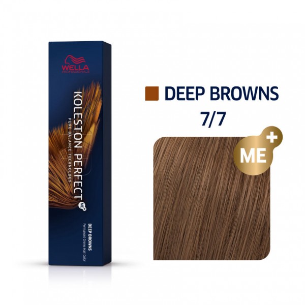 Wella Koleston Perfect Me Deep Browns 7/7 Ξανθό Καφέ 60ml