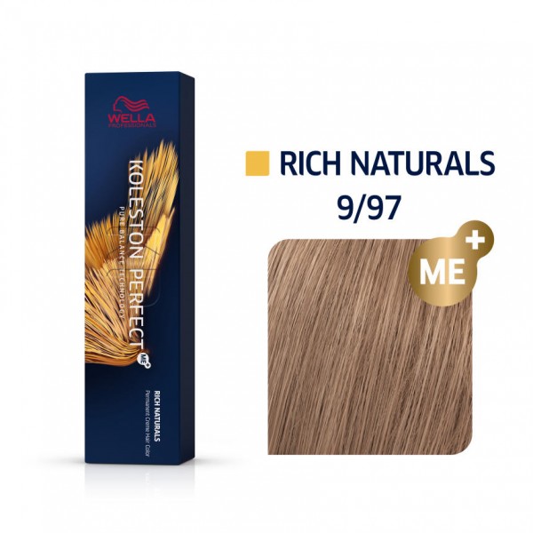 Wella Koleston Perfect Me Rich Naturals 9/97 Ξανθό πολύ Ανοιχτό Σαντρέ Καστανό 60ml