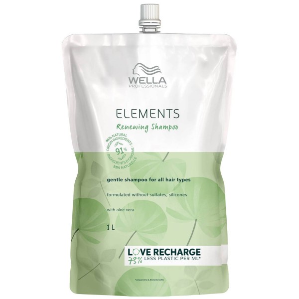 WELLA ELEMENTS RENEWING SHAMPOO ΑΝΤΑΛΛΑΚΤΙΚΗ ΣΥΣΚΕΥΑΣΙΑ 1L